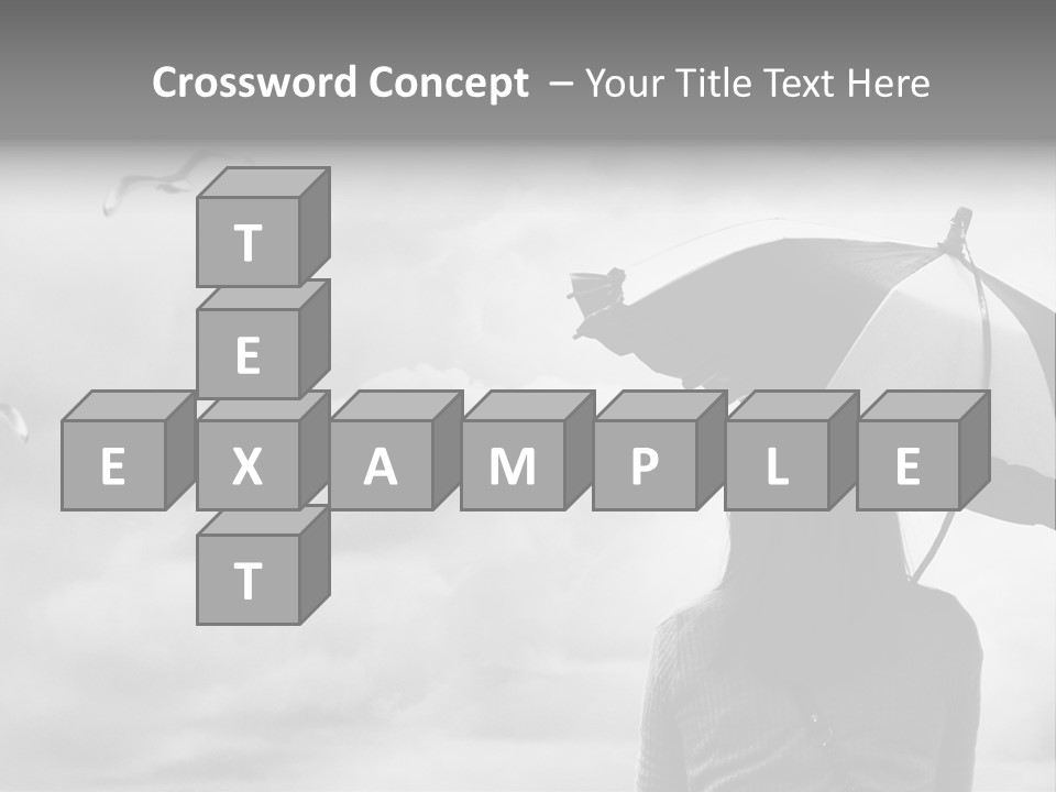 Seagull Nature Wait PowerPoint Template