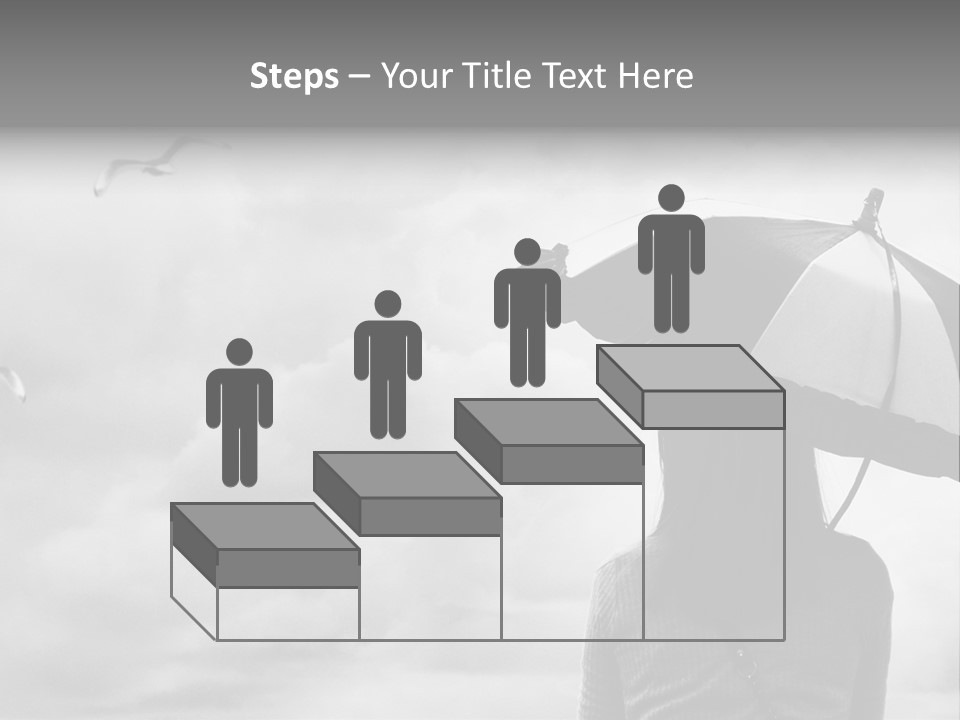 Seagull Nature Wait PowerPoint Template