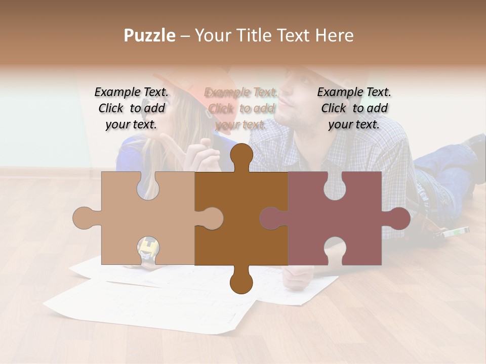 Adult Repairs Realty PowerPoint Template