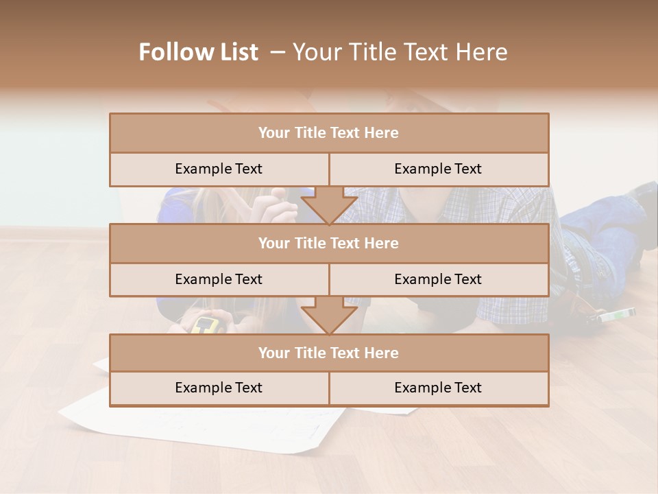 Adult Repairs Realty PowerPoint Template