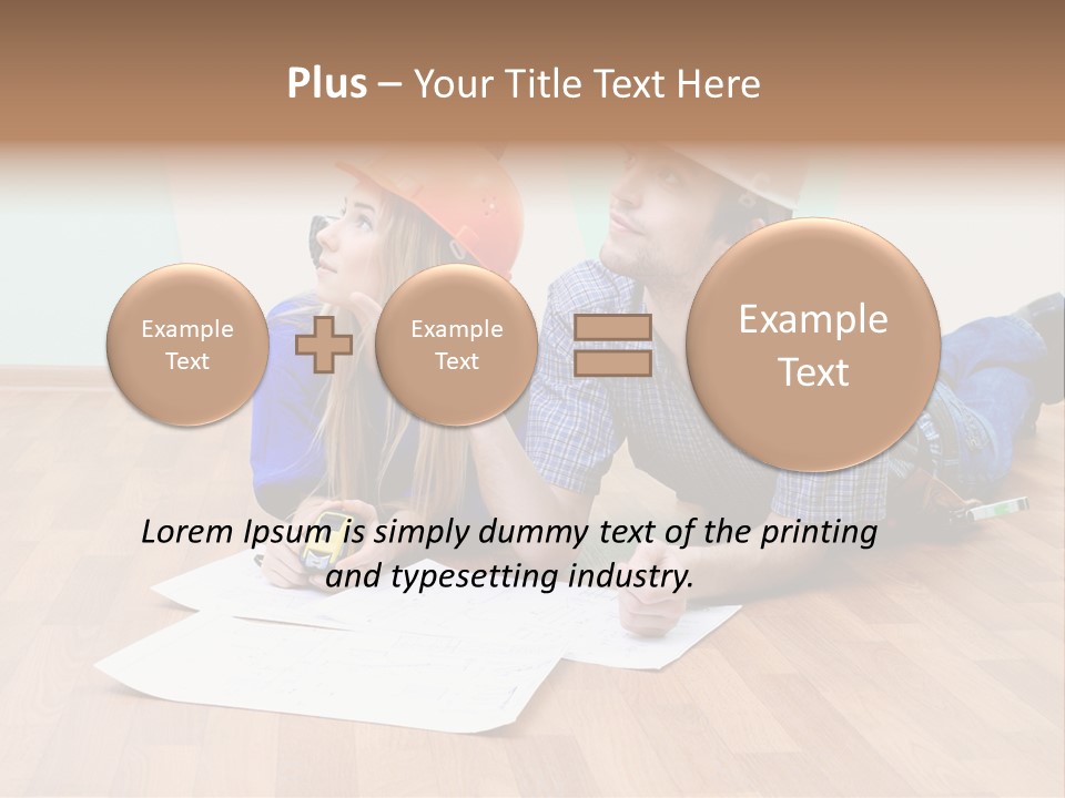 Adult Repairs Realty PowerPoint Template