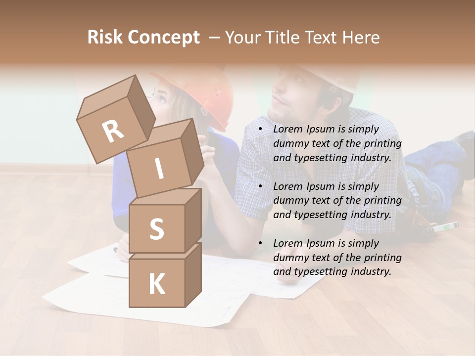 Adult Repairs Realty PowerPoint Template