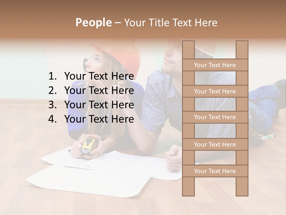 Adult Repairs Realty PowerPoint Template