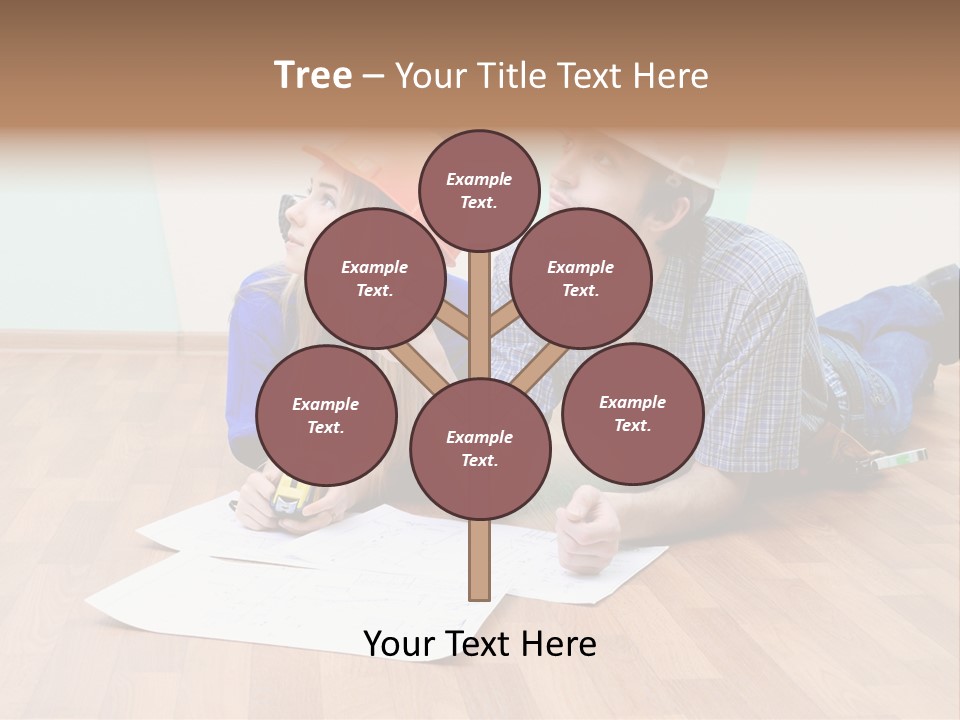 Adult Repairs Realty PowerPoint Template