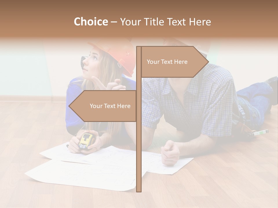 Adult Repairs Realty PowerPoint Template