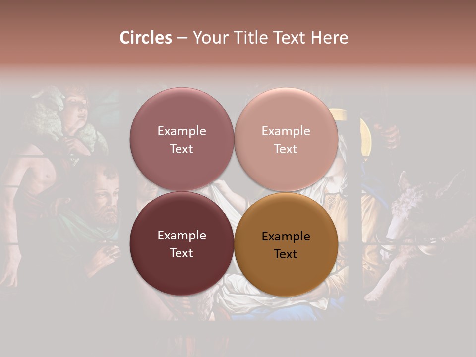 Testament God Jesus Christ PowerPoint Template