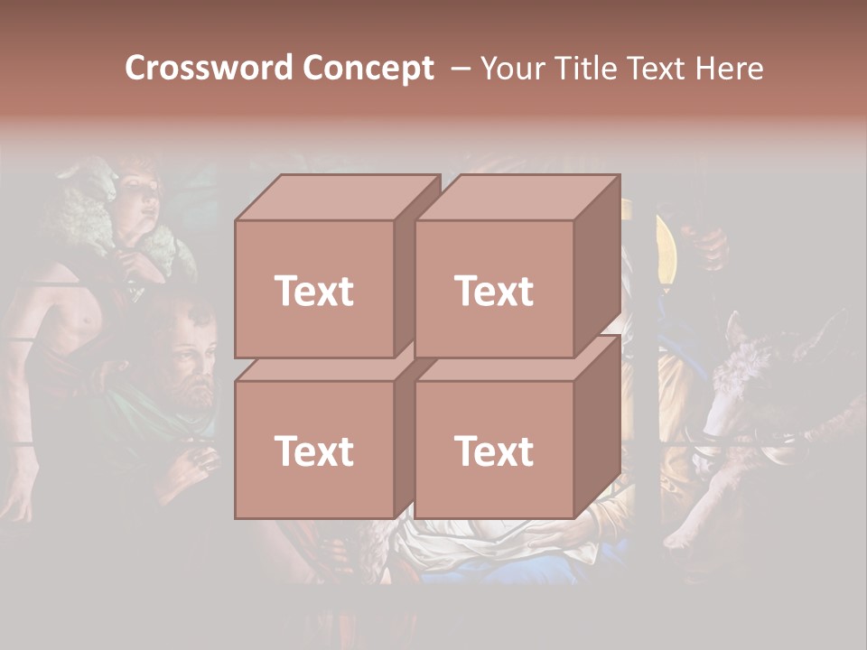 Testament God Jesus Christ PowerPoint Template