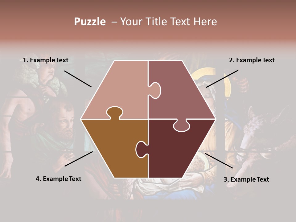 Testament God Jesus Christ PowerPoint Template