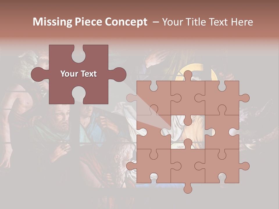 Testament God Jesus Christ PowerPoint Template