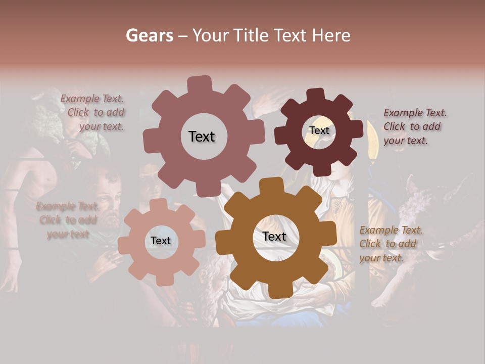 Testament God Jesus Christ PowerPoint Template