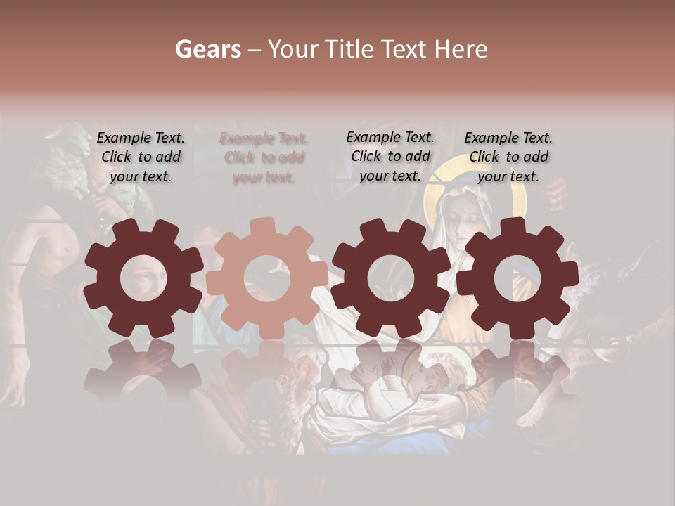 Testament God Jesus Christ PowerPoint Template