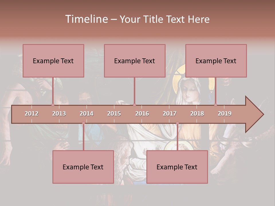 Testament God Jesus Christ PowerPoint Template