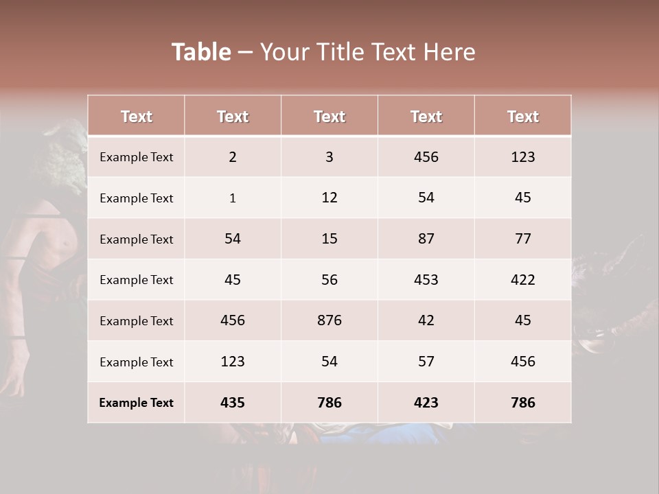 Testament God Jesus Christ PowerPoint Template