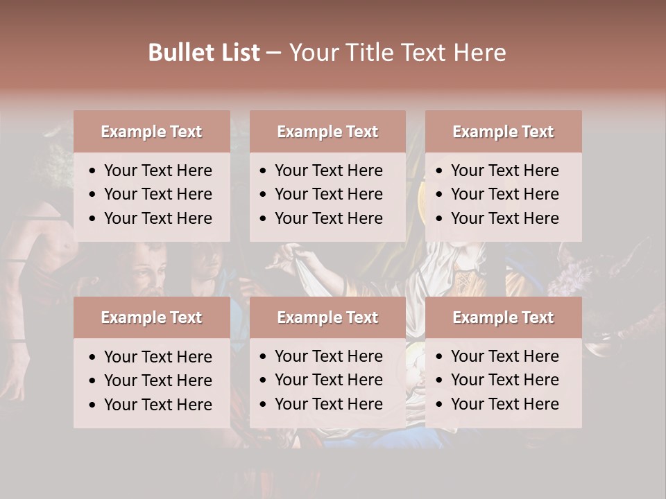 Testament God Jesus Christ PowerPoint Template
