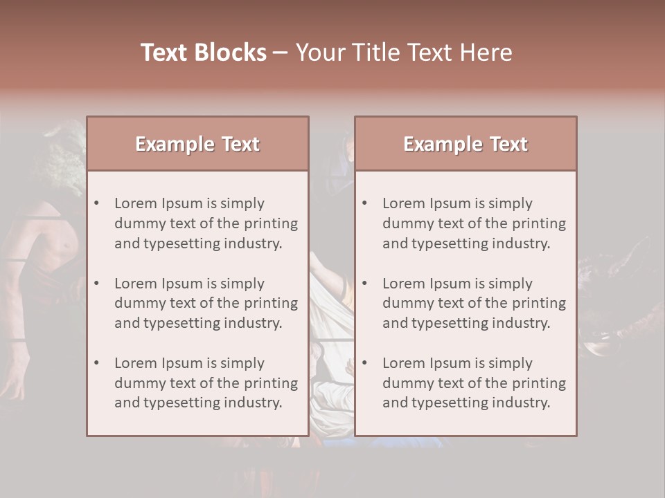 Testament God Jesus Christ PowerPoint Template