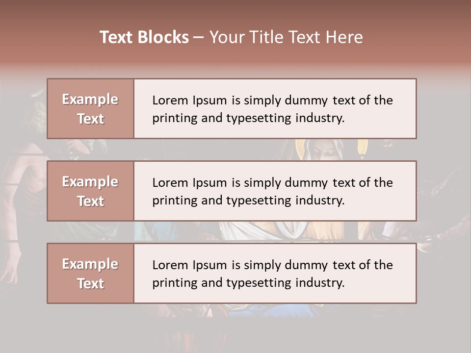 Testament God Jesus Christ PowerPoint Template