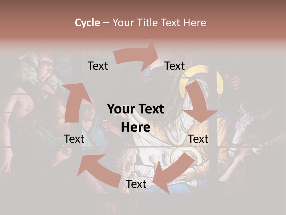 Testament God Jesus Christ PowerPoint Template