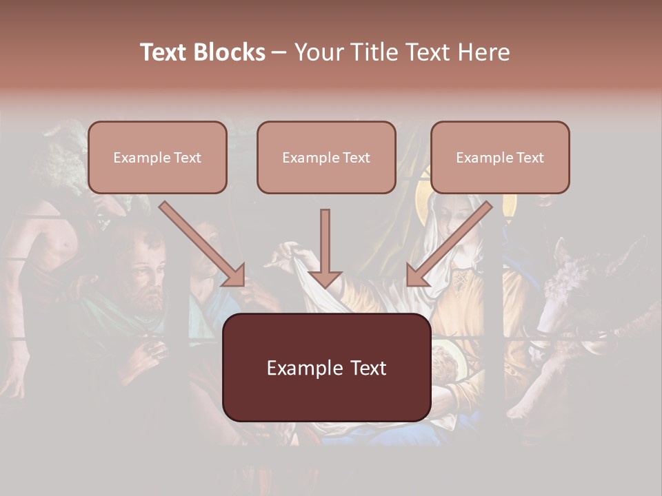 Testament God Jesus Christ PowerPoint Template