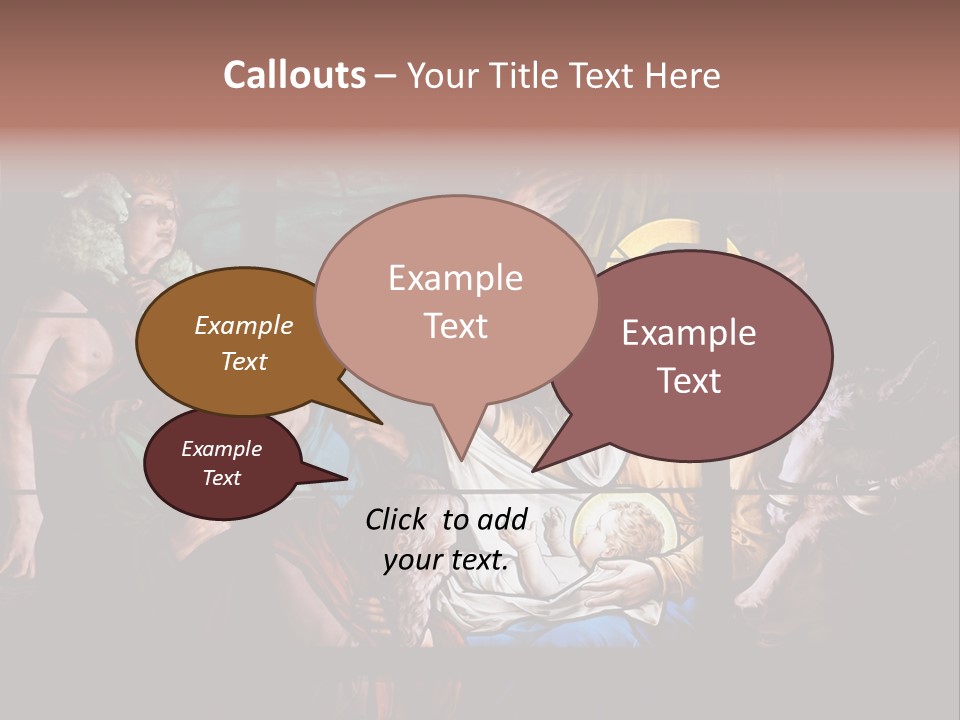 Testament God Jesus Christ PowerPoint Template