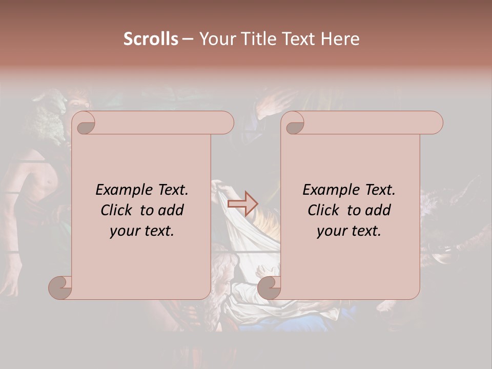 Testament God Jesus Christ PowerPoint Template