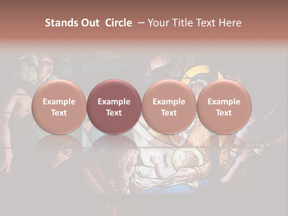 Testament God Jesus Christ PowerPoint Template