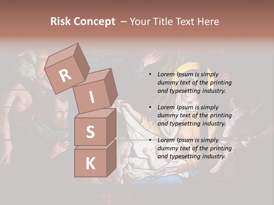 Testament God Jesus Christ PowerPoint Template