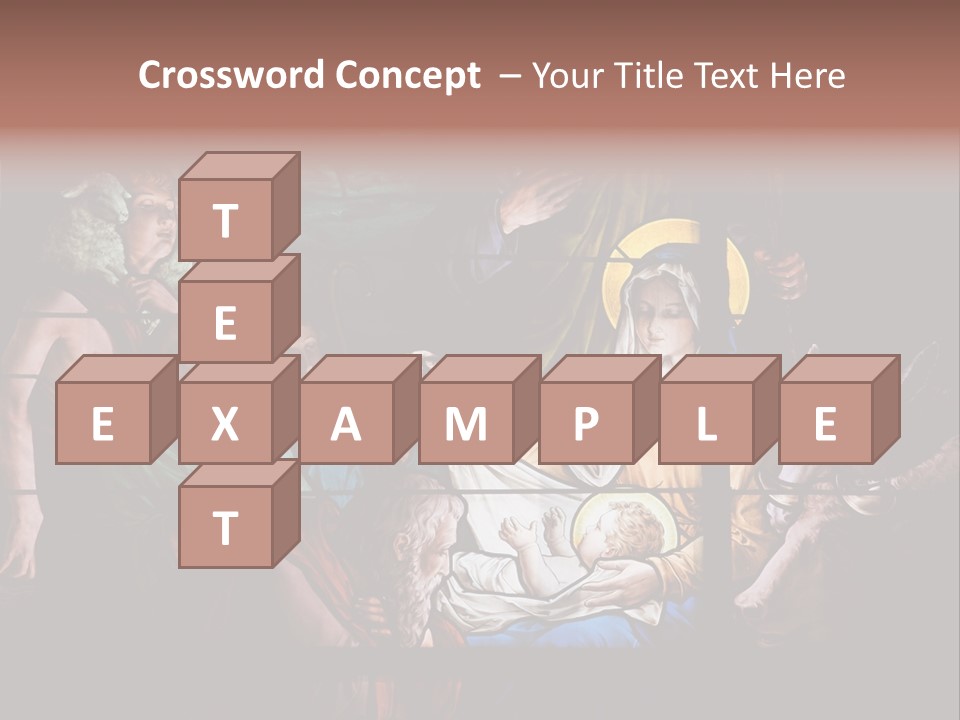 Testament God Jesus Christ PowerPoint Template