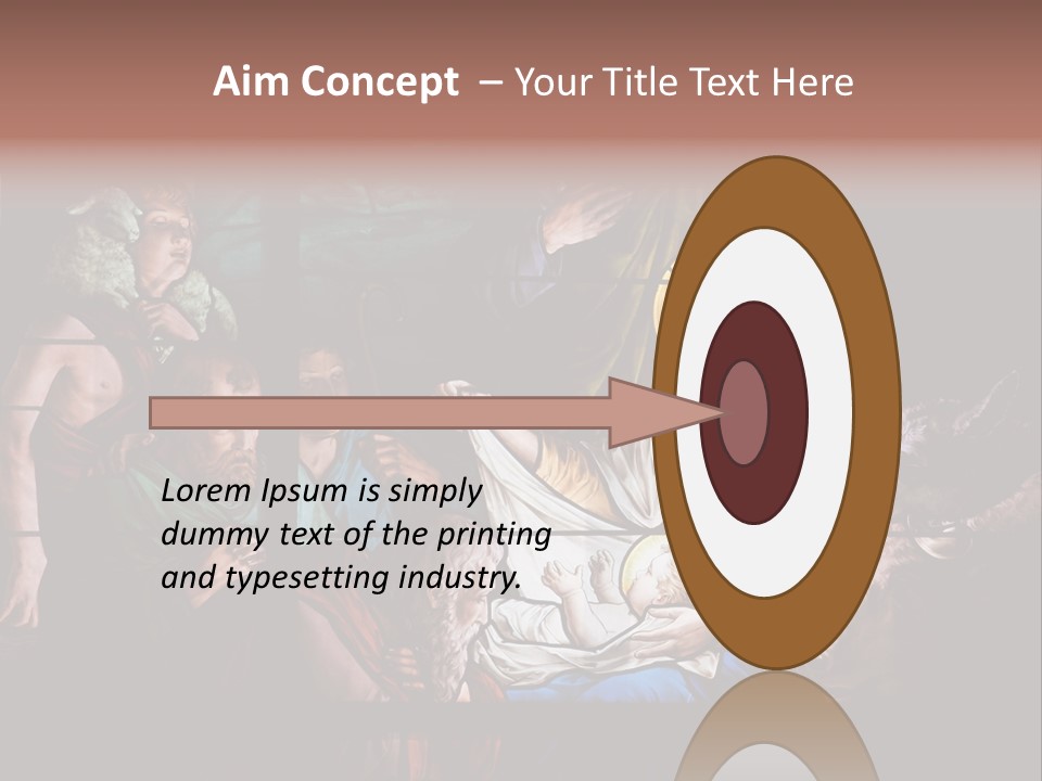 Testament God Jesus Christ PowerPoint Template