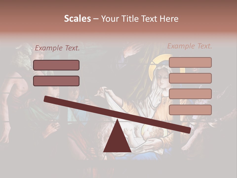 Testament God Jesus Christ PowerPoint Template