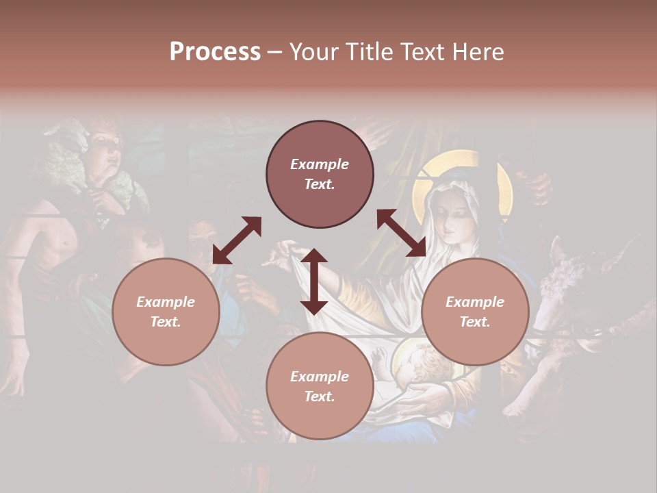 Testament God Jesus Christ PowerPoint Template