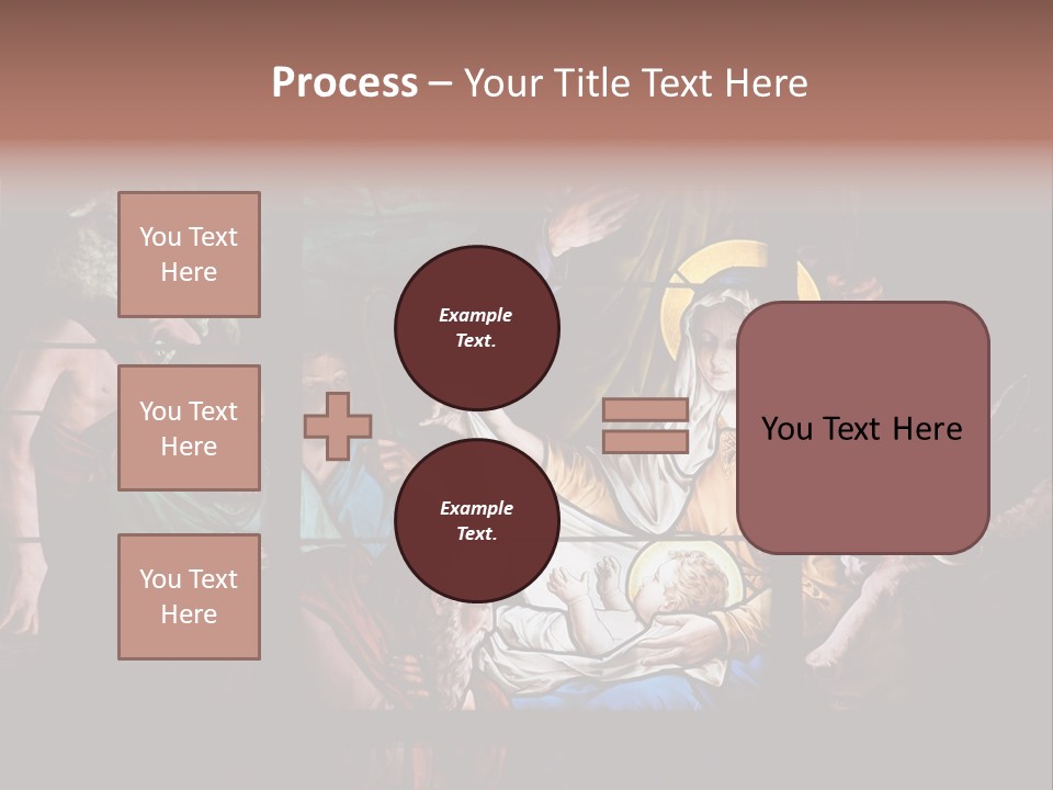 Testament God Jesus Christ PowerPoint Template