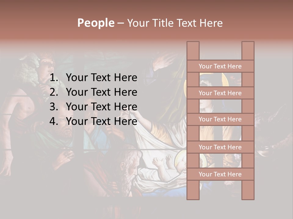 Testament God Jesus Christ PowerPoint Template