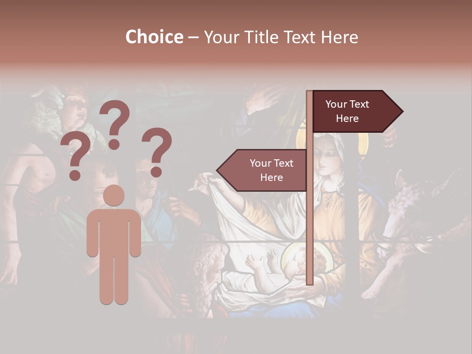 Testament God Jesus Christ PowerPoint Template