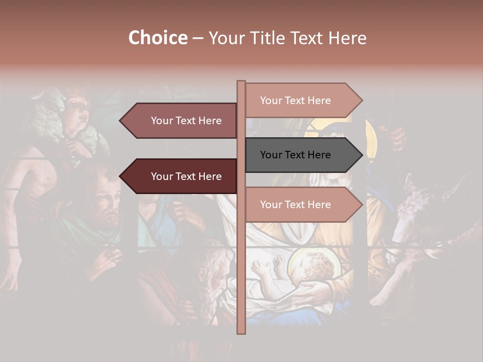 Testament God Jesus Christ PowerPoint Template