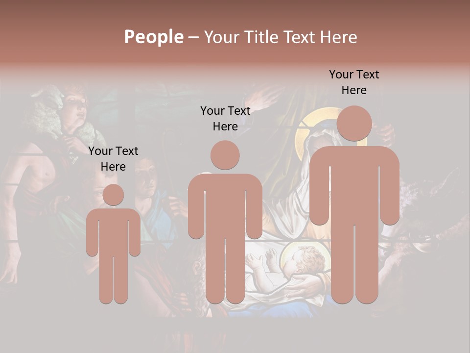 Testament God Jesus Christ PowerPoint Template