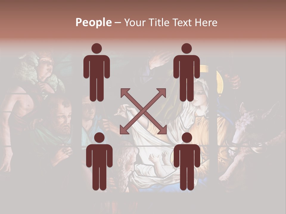 Testament God Jesus Christ PowerPoint Template