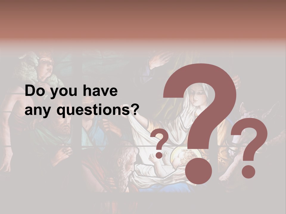 Testament God Jesus Christ PowerPoint Template