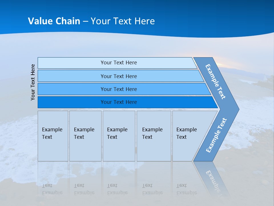 Tranquil Foam View PowerPoint Template