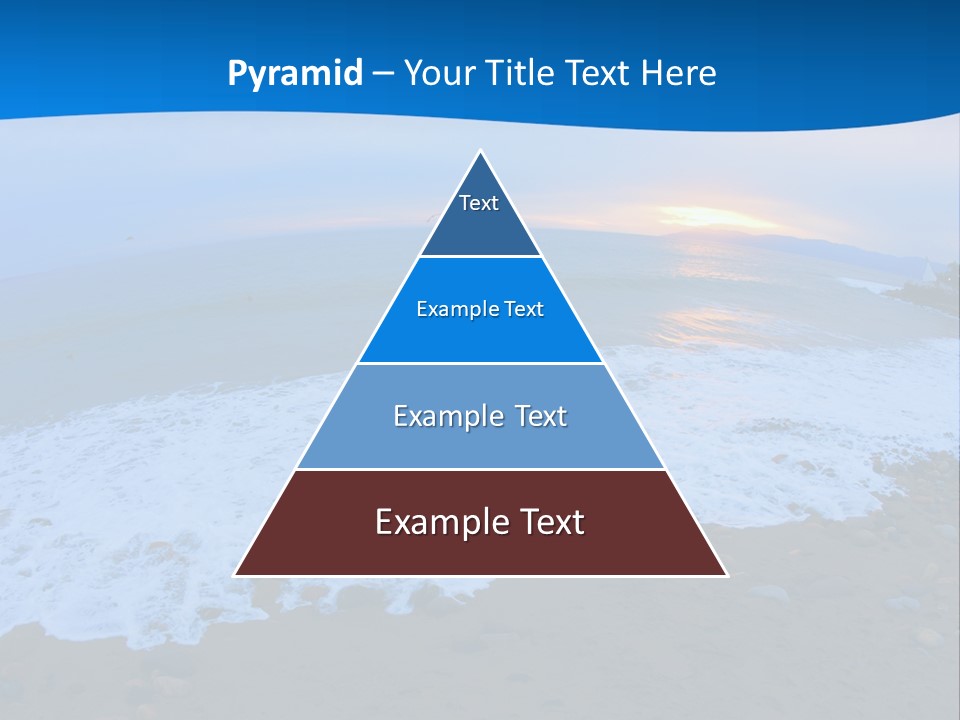 Tranquil Foam View PowerPoint Template