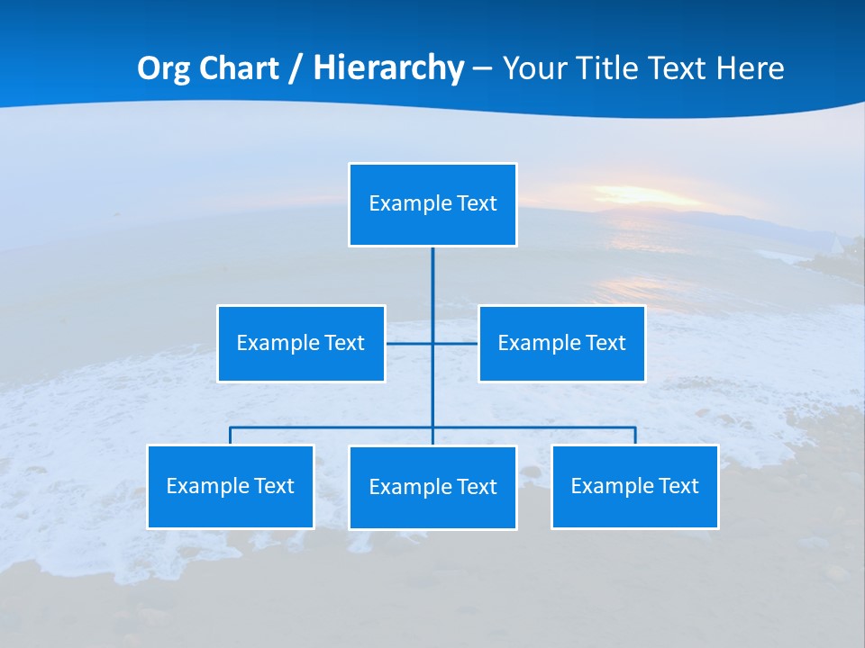 Tranquil Foam View PowerPoint Template