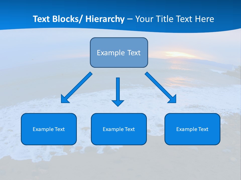 Tranquil Foam View PowerPoint Template