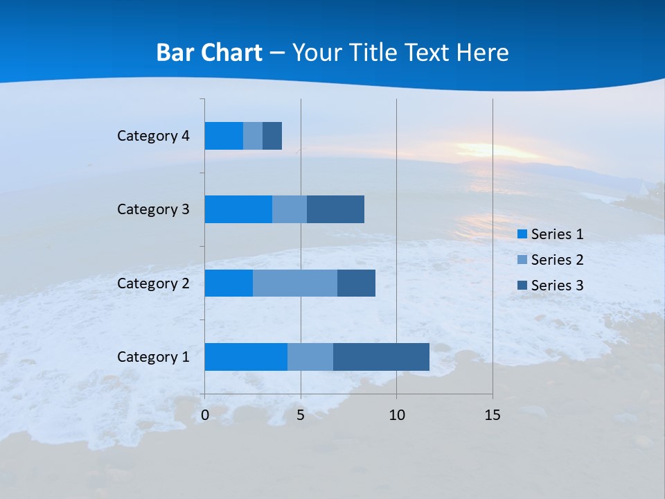 Tranquil Foam View PowerPoint Template