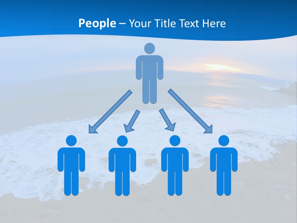 Tranquil Foam View PowerPoint Template