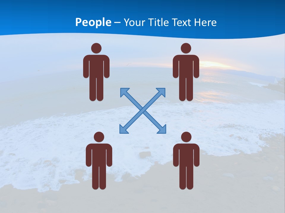 Tranquil Foam View PowerPoint Template