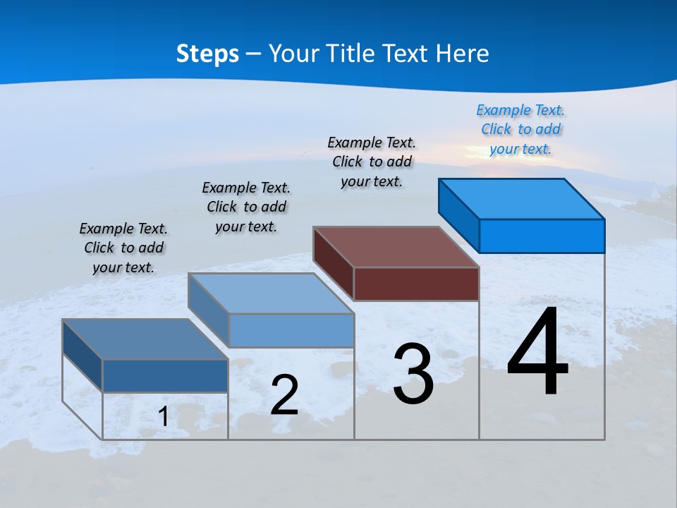 Tranquil Foam View PowerPoint Template