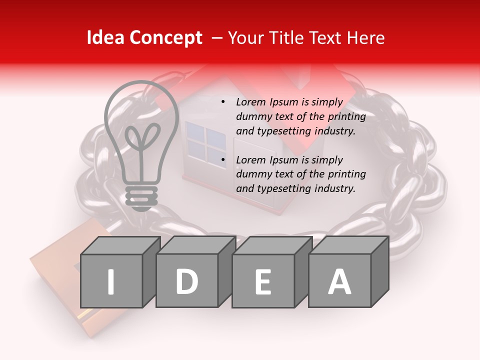 Structure Safety Isolated PowerPoint Template