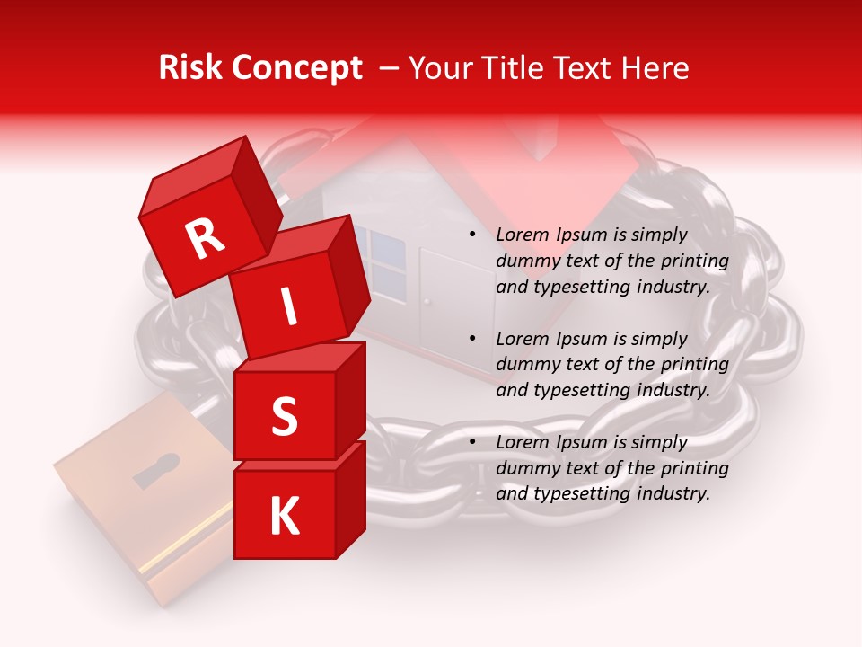 Structure Safety Isolated PowerPoint Template