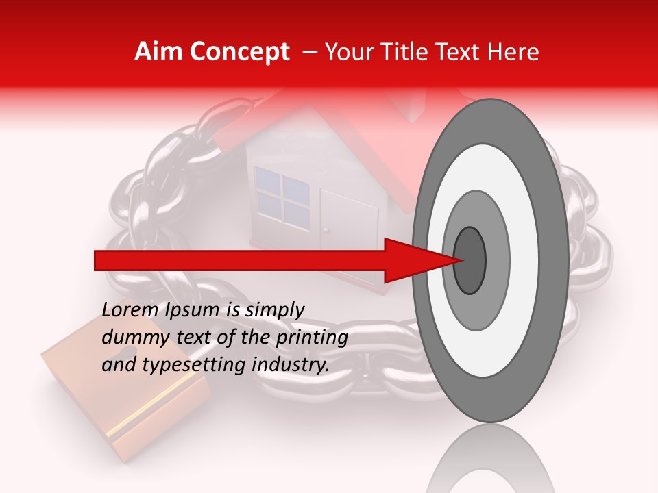 Structure Safety Isolated PowerPoint Template
