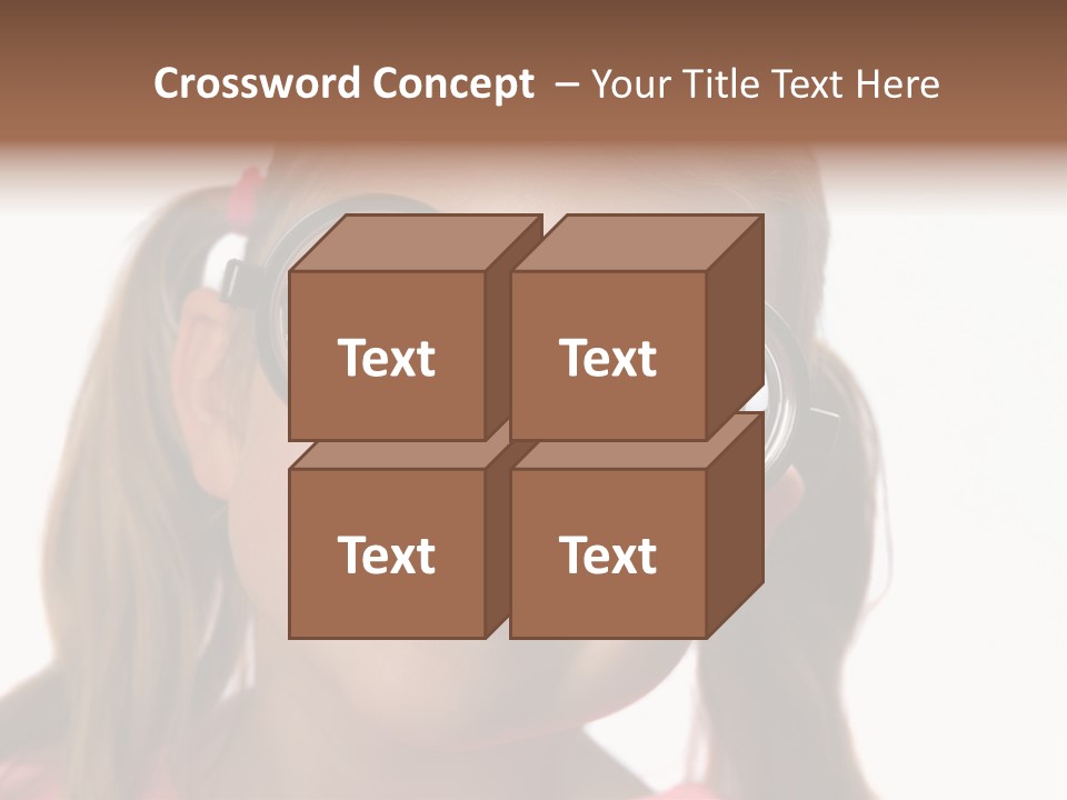 Young Comic Expression PowerPoint Template