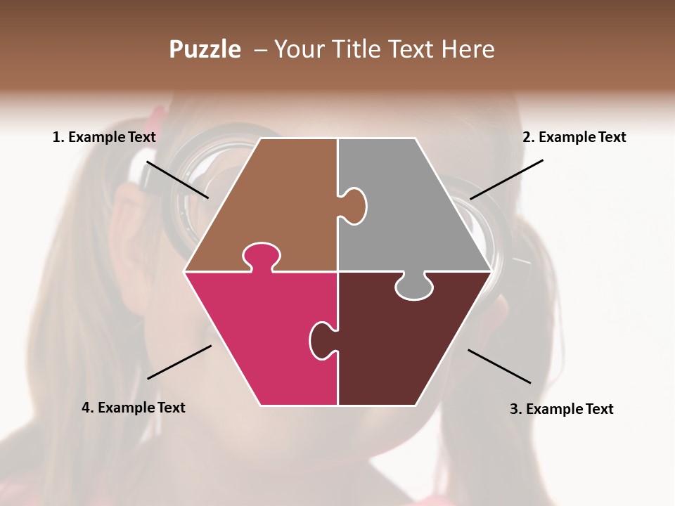 Young Comic Expression PowerPoint Template